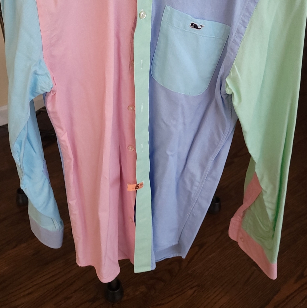 Vineyard Vines Button Down Collared Slim Fit Tuck… - image 4